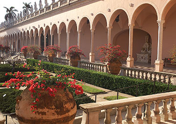 Photo of a garden. Links to Frequently Asked Questions
